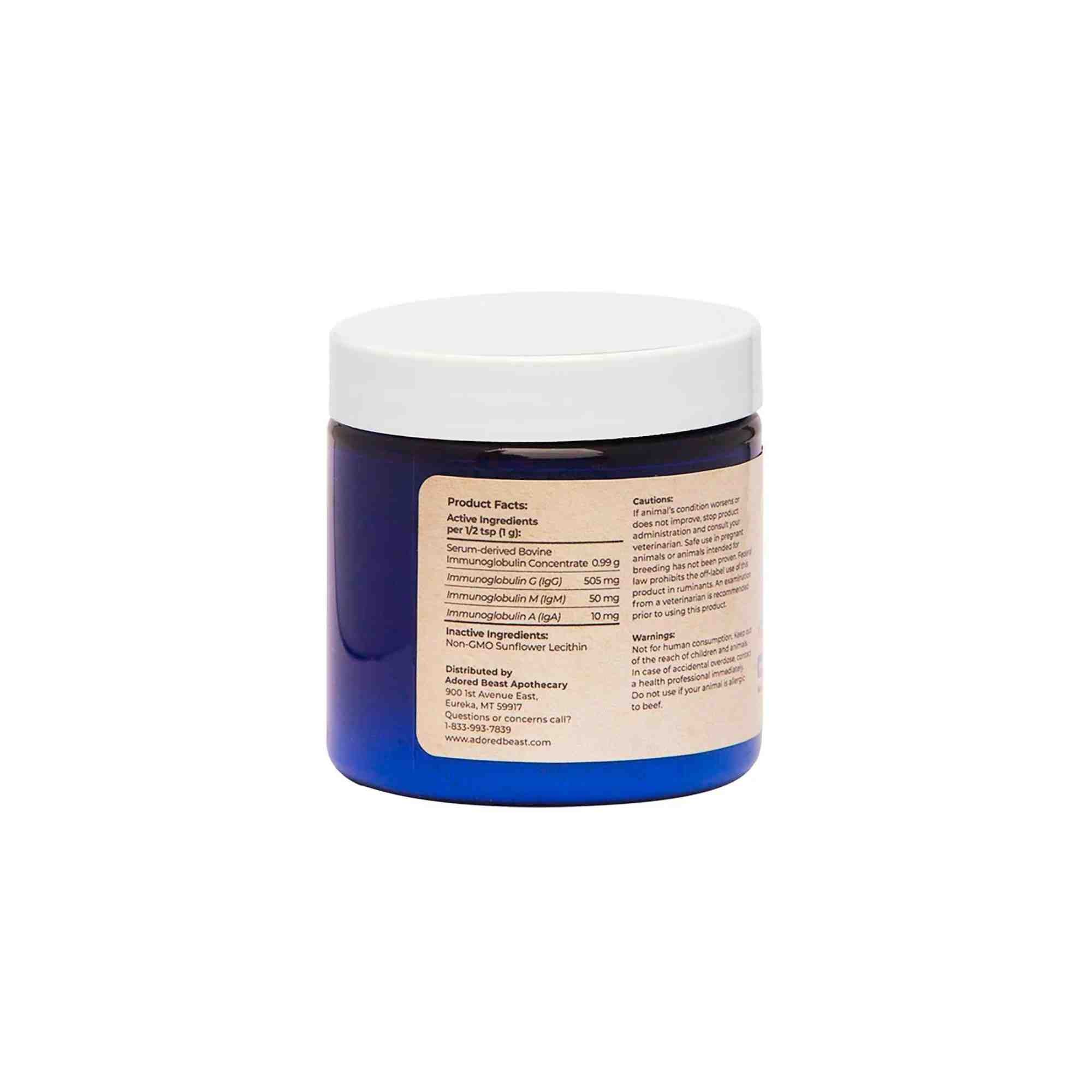 Pawsitive Immunity Colostrum Alternative Adored Beast Ingredient List