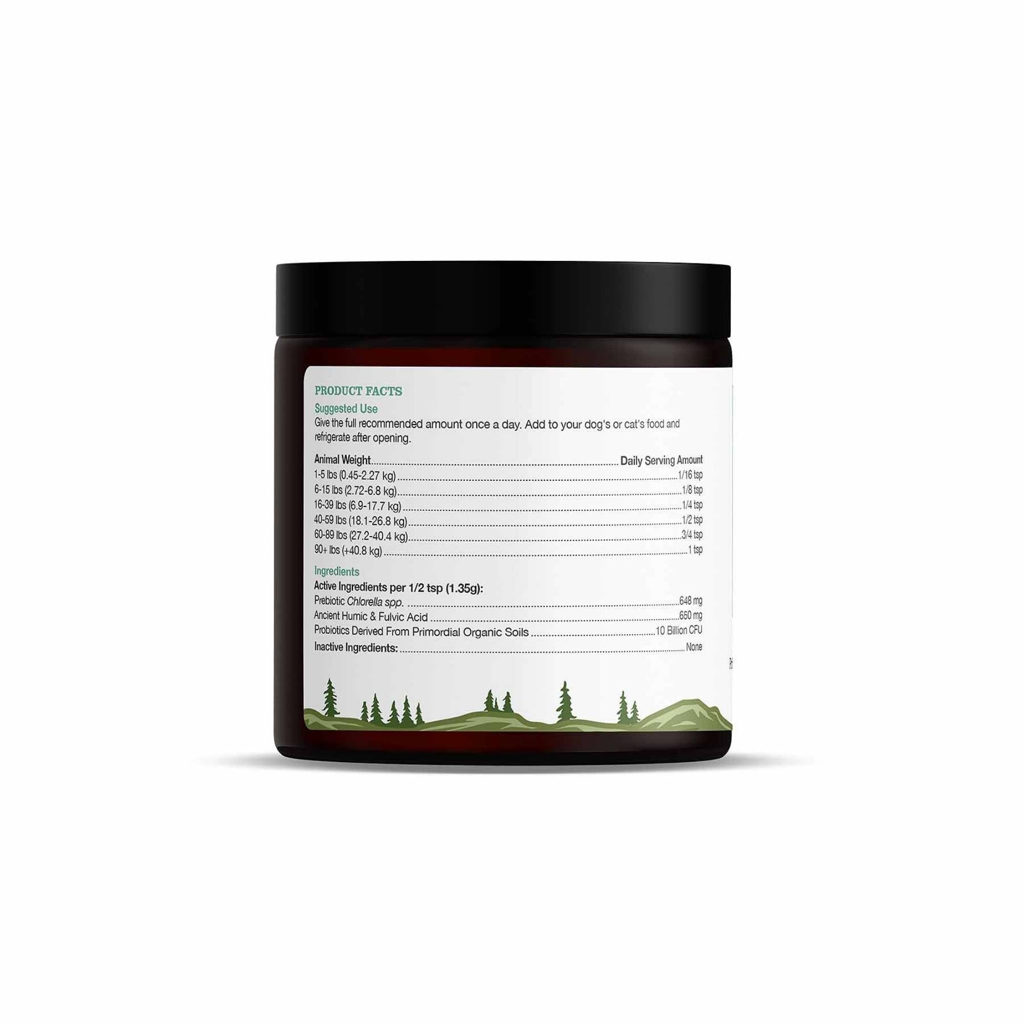 Soil & Sea Probiotic Adored Beast Ingredient List