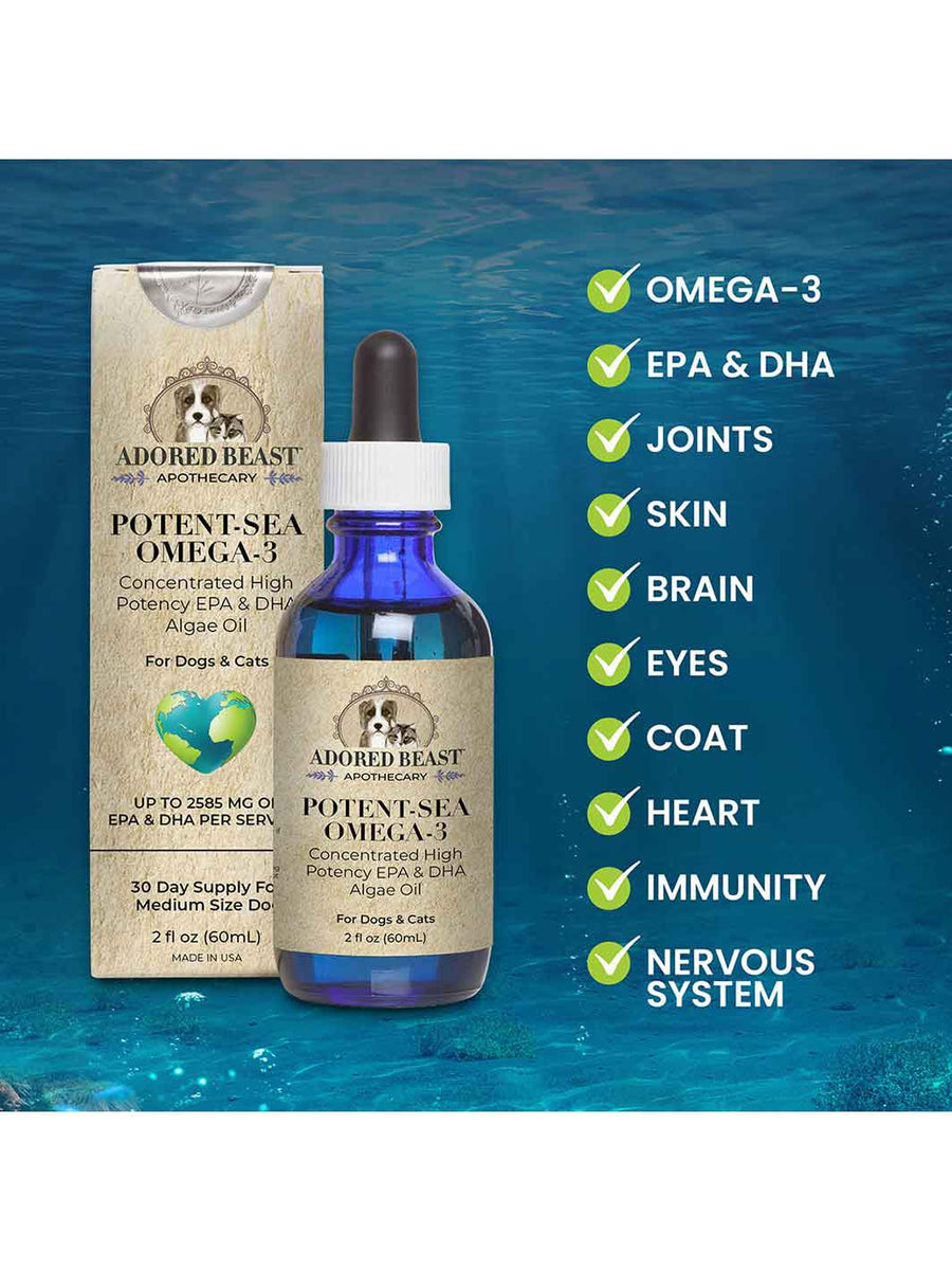 Potent Sea Omega 3 Oil EPA DHA PAWDEGA