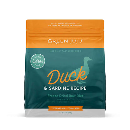 Extras - Duck &amp; Sardine Freeze-Dried Raw for Dogs &amp; Cats