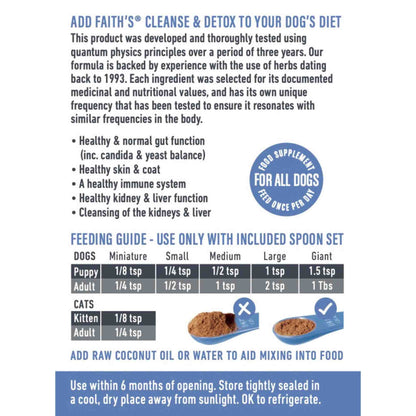 Faith’s Cleanse &amp; Detox