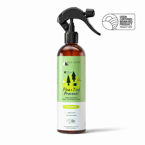 Flea+Tick Lemongrass Repel Spray (Dog & Cat)