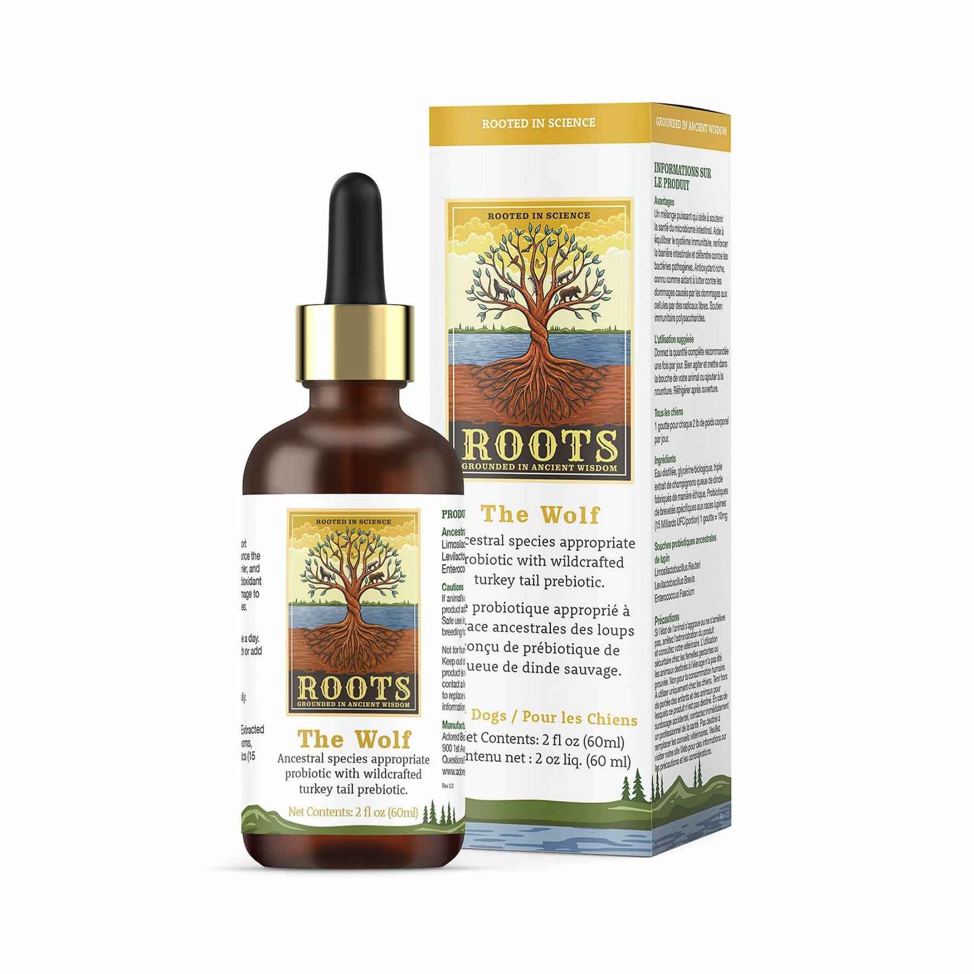 メンテナンス NATURE SHINE / WOLF BLOOD Rh- 500ml The Wolf - Species Appropriate Pre & Probiotic for Dogs – PAWDEGA
