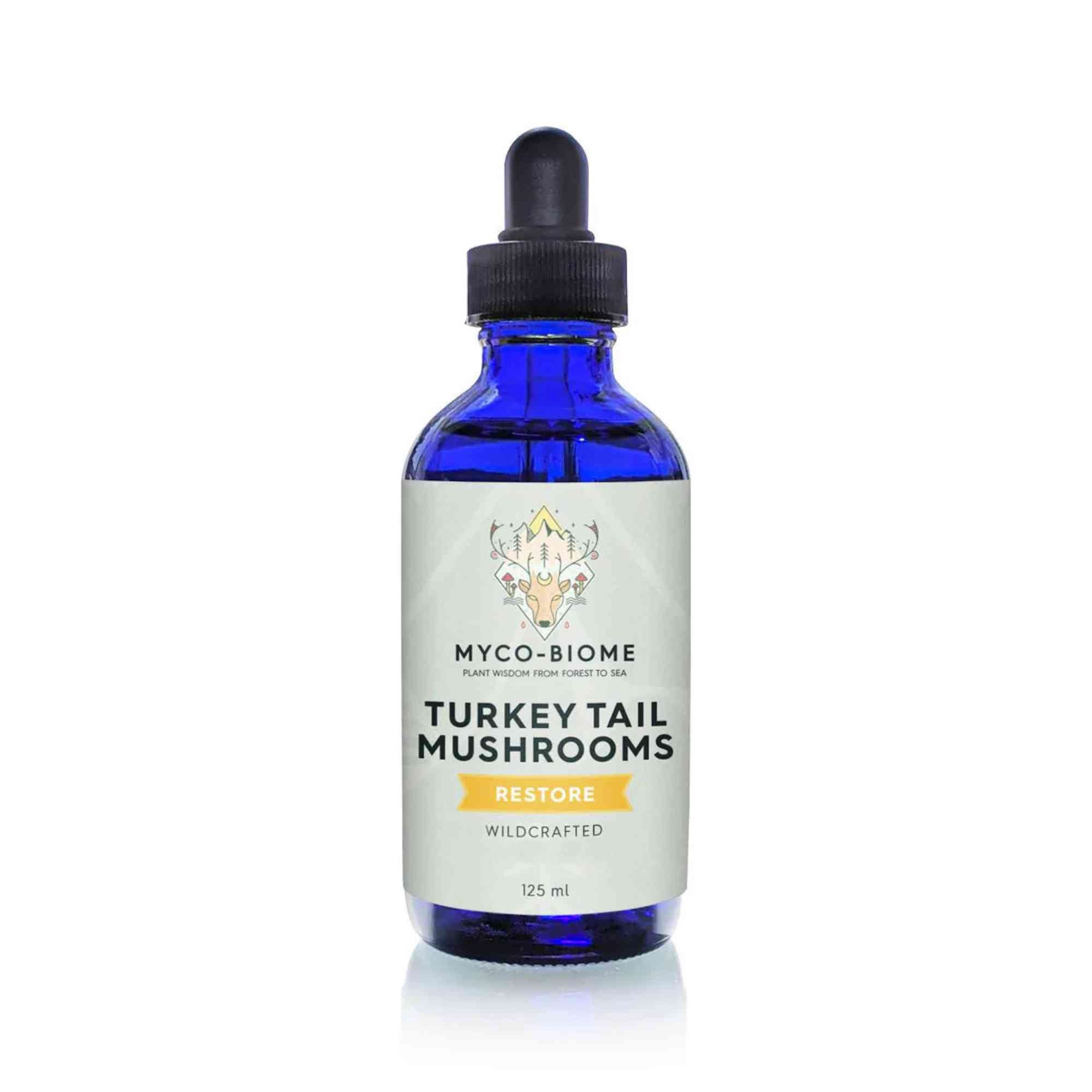 Turkey Tail Mushroom Tincture 125ml Adored Beast Myco-Biome