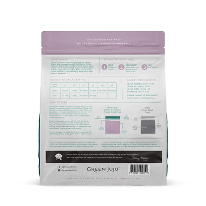 Extras Turkey &amp; Sardine Recipe - Freeze-Dried Raw for Dogs &amp; Cats