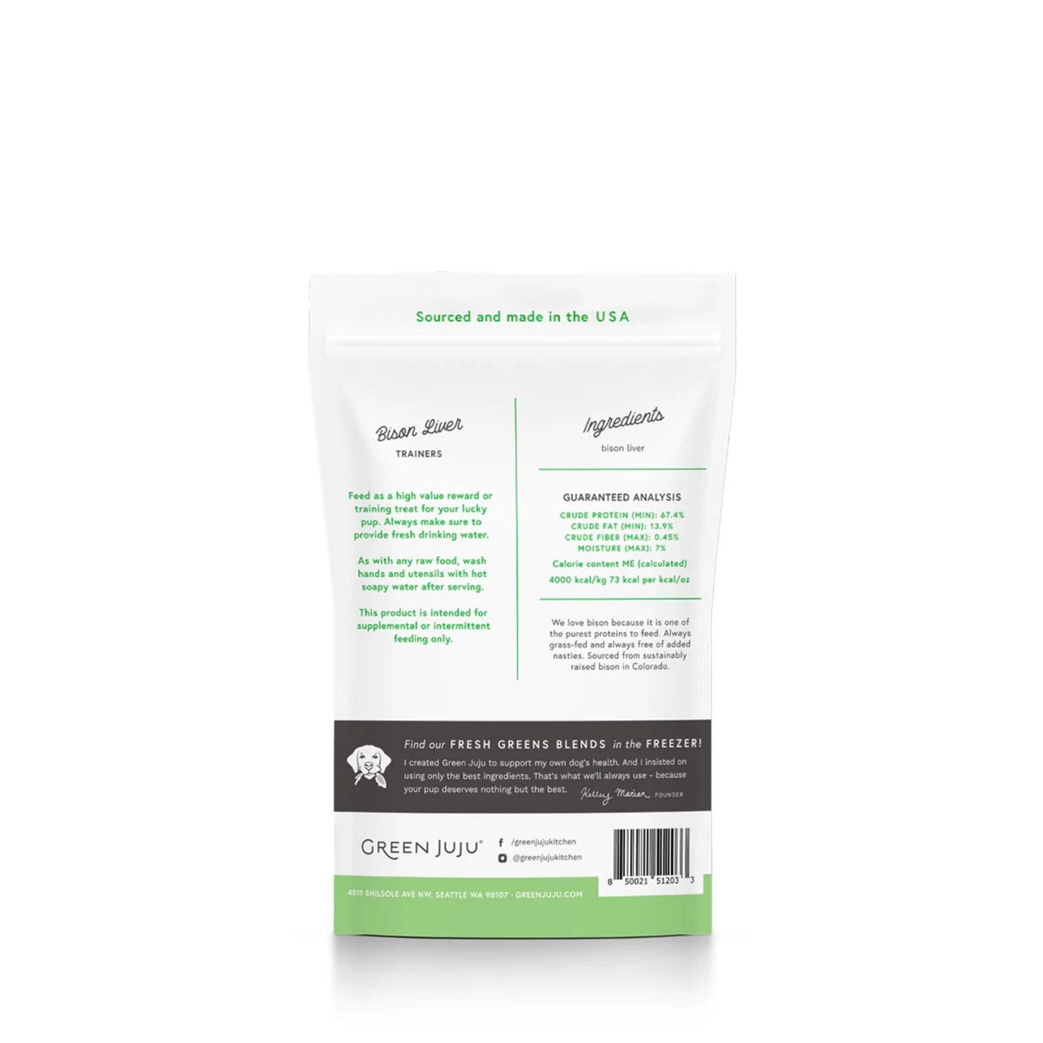 Bison Liver Trainers - Whole Food Bites