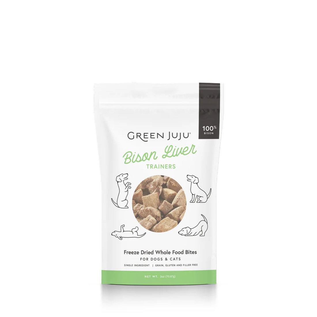 Bison Liver Trainers - Whole Food Bites