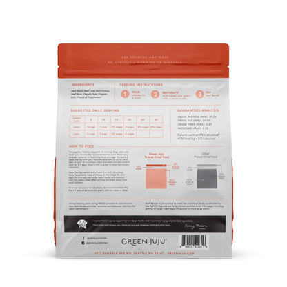 Beef Recipe - Freeze-Dried Raw