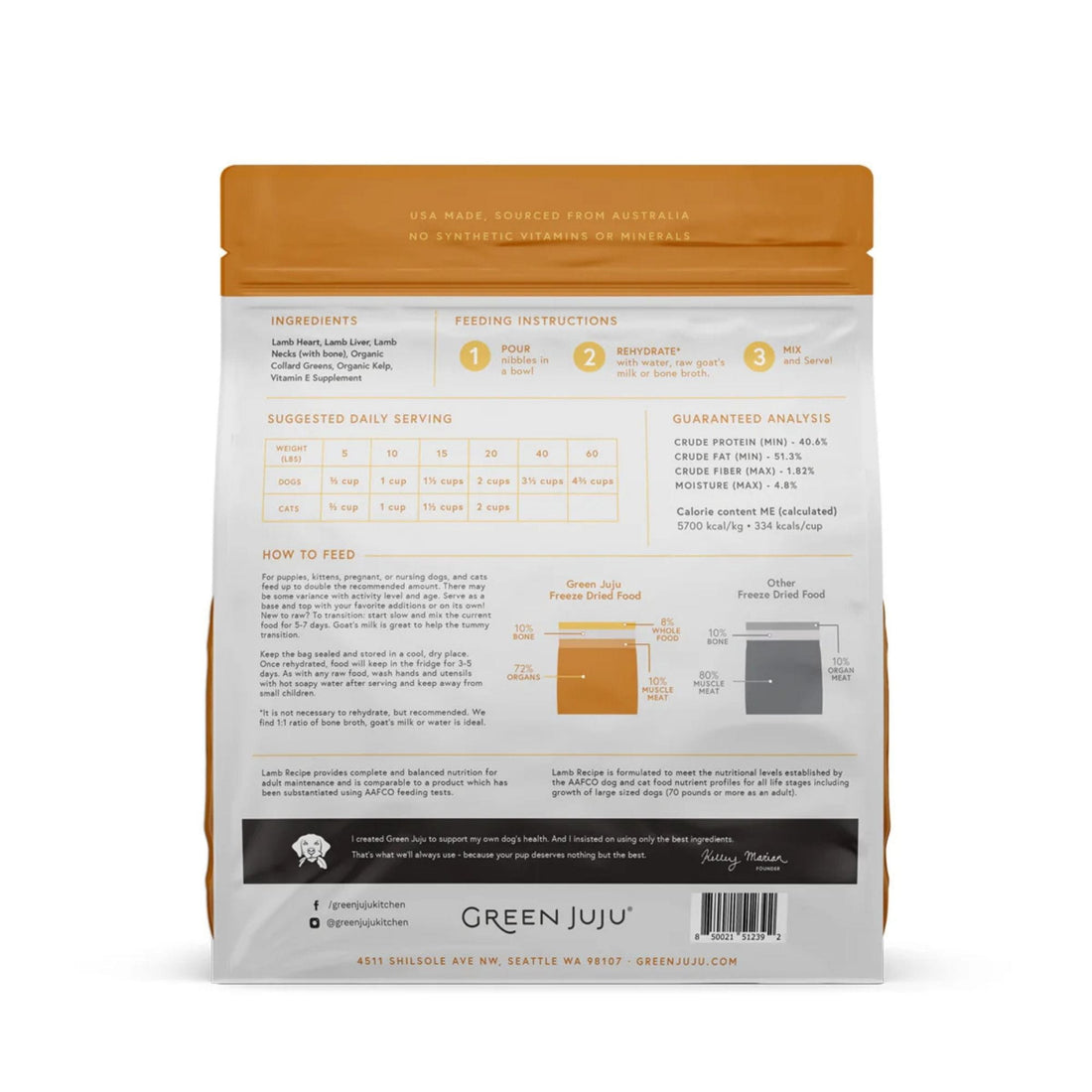 Lamb Recipe - Freeze-Dried Raw