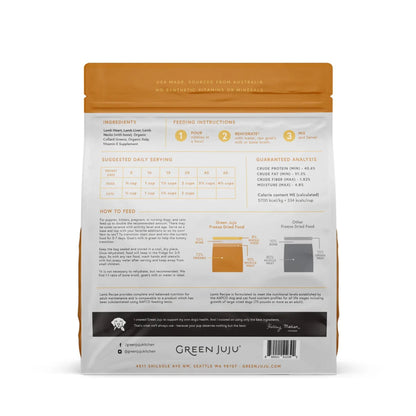 Lamb Recipe - Freeze-Dried Raw