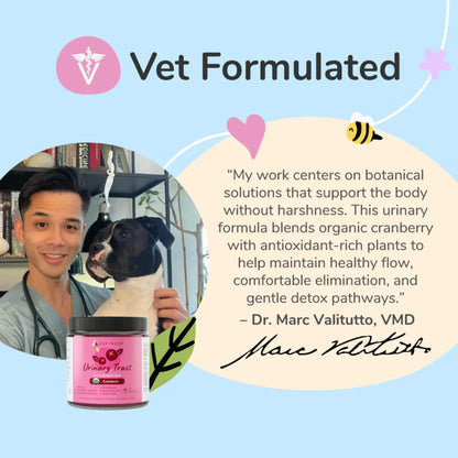 Kin+Kind Urinary Tract Antioxidant Boost for Dogs and Cats Vet Formulated