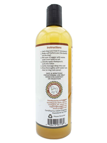 Organic Cedar, Peppermint & Eucalyptus Conditioning Dog Shampoo