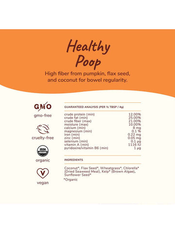 Organic Healthy Poops Supplement, 8oz (226.8g)